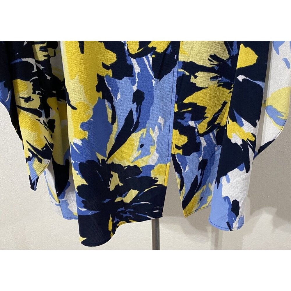 Ruby Rd Blouse Womens Size Large Multicolor Abstract Design Tunic - Picture 7 of 7